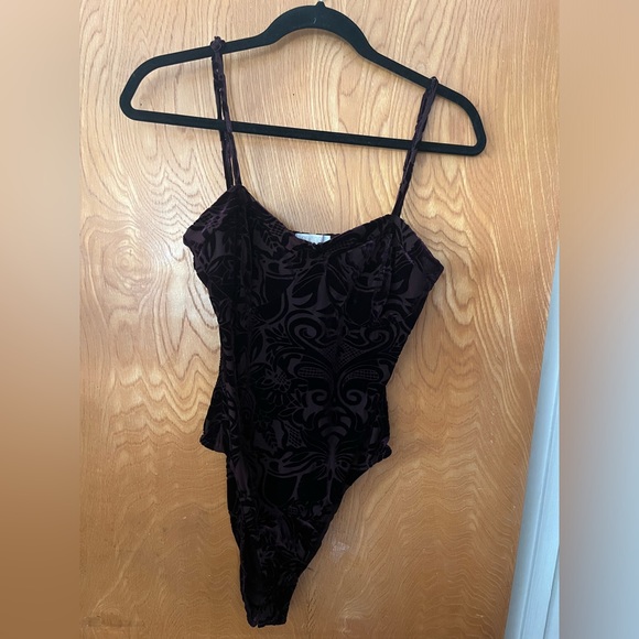 Chance velvet burn out bodysuit L - Picture 9 of 9
